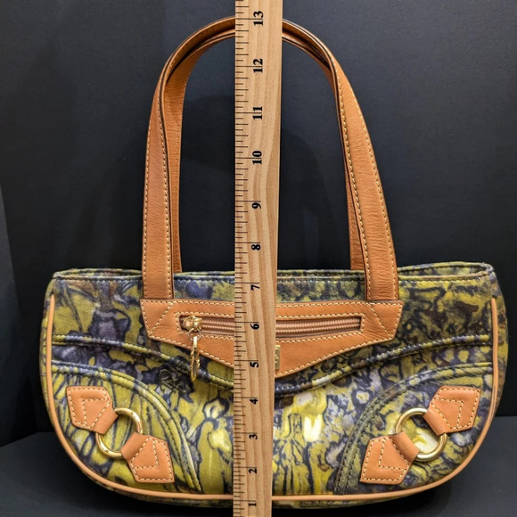 Vincent Van Gogh Paris Small Green/Purple Shoulder bag . - Picture 14 of 16